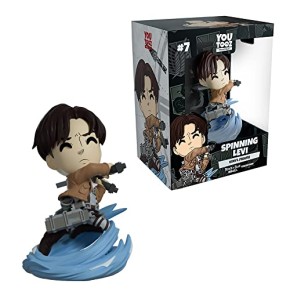 You tooz Tournant Levi 11,4 cm Figurine de Collection Levi Ackerman de l'anime Attack on Titan par Youtooz Attack on Titan Collection