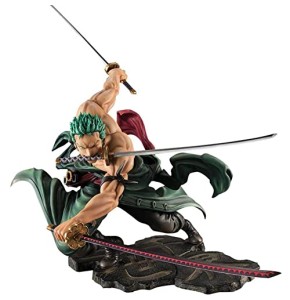 BESTZY One Piece Zoro Action Figure d'Anime Populaire Collection Modèle Jouet Statues Collectibles Ornements De Collecte Statue en PVC Doll Décor...