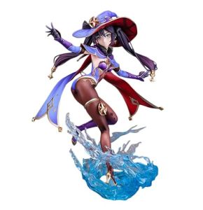 RZAHUAHU Genshin Impact Mona 1/7 Figurine PVC Jouet Modèle Statue 24 cm Statue Jeux Personnages Modèle