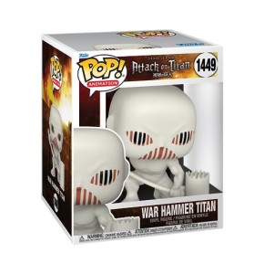 Funko Pop! Super: AOT - War Hammer Titan - Attack on Titan - Figurine en Vinyle à Collectionner - Idée de Cadeau - Produits Officiels - Jouets po...