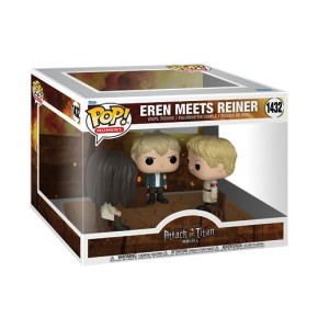 Funko Pop! Moment: AoT - Eren Jaeger Meets Reiner - Attack On Titan - Figurine en Vinyle à Collectionner - Idée de Cadeau - Produits Officiels - ...