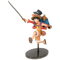 One Piece Anime Heroes Figurine PVC, One Piece Cartoon Model Statue, Figure Statue Ornements Figurine Poupée Jouets pour Enfants Anniversaire Cade...