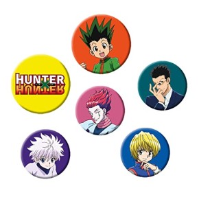 ABYSTYLE - HUNTER X HUNTER Pack de Badges Personnages