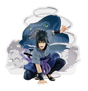 Banpresto Figurine d'action Sasuke Uchiha Naruto Shippuden Panneau Spectacle bp88033 Multicolore