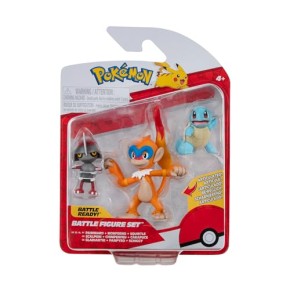 Pokemon Pokemon-3-pak Figure, PKW3058, Multi