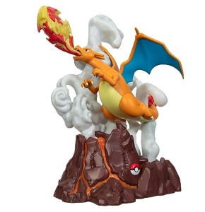 Pokémon PKW3173 - Statue de Luxe Dracaufeu - Figurine Officielle Pokémon à Collectionner