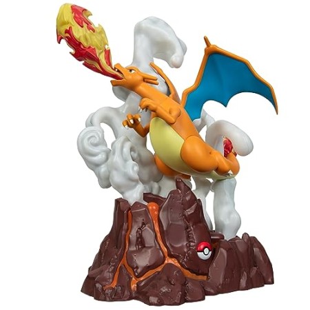 Pokémon PKW3173 - Statue de Luxe Dracaufeu - Figurine Officielle Pokémon à Collectionner