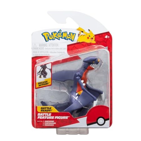 Pokémon Figurine Jouet 11 cm Garchomp Carchacrok Figurine - Nouveau 2024 - sous Licence Officielle Jouet
