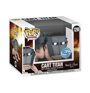 Funko Pop! Super: AOT - Cart Titan - Attack on Titan - Figurine en Vinyle à Collectionner - Idée de Cadeau - Produits Officiels - Jouets pour Les...