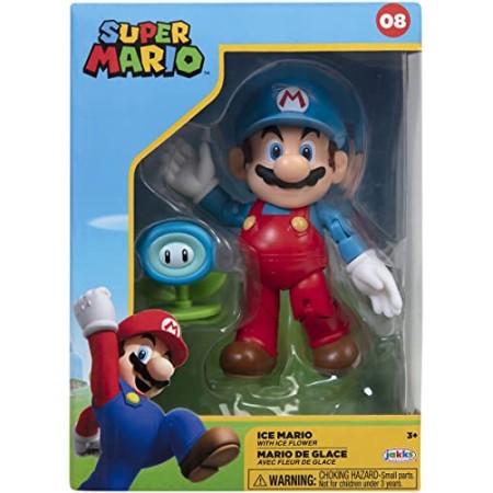 Super Mario Ice Mario Unisexe Figurine de Collection Standard Plastique