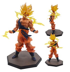 saiyan Modèles d'anime,Super saiyan Cartoon Model Statue, Anime Heroes Figurine PVC Figure Statue Ornements Modèle Figurine Poupée Jouets pour E...