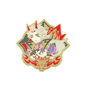 TopLucky Broche Genshin Impact Arataki Itto – Personnages Arataki Itto – Broche en émail – Cadeau pour les fans d'hommes, femmes, filles, ga...