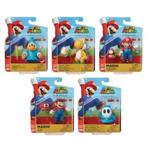 NINTENDO - Super Mario Assortiment de Figurines Vague 19 10 cm (Display de 12 pièces)
