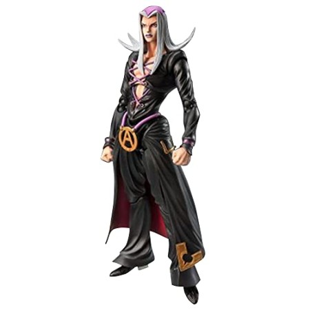 Jilijia Figurine JoJoJo's Anime Role Kujo Jotaro/Bruno Bucciarati/Leone Abbacchio/Diavolo Figurine articulée Décoration de bureau Cadeaux Décration