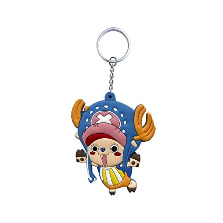 Aurabeam Chopper-s ONE piece Porte-clés en Caoutchouc Anime Japonais Manga Accessoires Cadeau Figurine, Bleu, rose, jaune Aurabeam Chopper-s ONE piece Porte-clés en Caoutchouc Anime Japonais Manga Accessoires Cadeau Figurine, Bleu, rose, jaune
