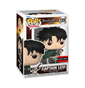 Funko Pop Captain Levi Ackerman Figure - Attack on Titan (Special Edition)