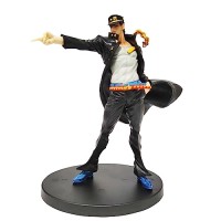 Xinchangda Anime Kujo Jotaro Figurines Anime Adventure Figure PVC Model Statue Objets de collection Ornements Figurine 16,5 cm