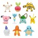 Pokémon PKW3301 Lot de 10 Figurines de Combat Nine 2 One 11,4 cm