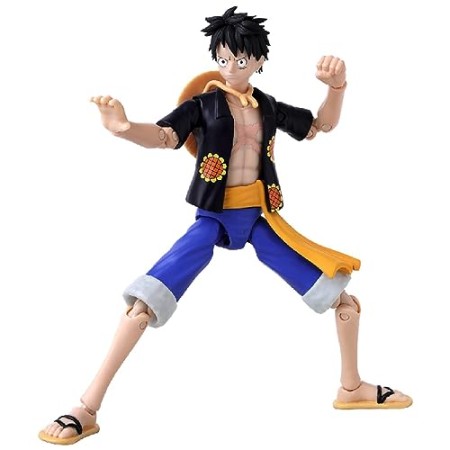 Bandai- Anime Heroes ANI Figurine One Piece-Monkey Dessrosa, 37007, Luffy (Version Dressrosa)