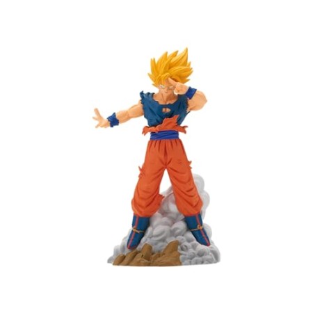 Banpresto BP88698P Figurine d'action Goku SS Dragon Ball Z History Box Vol.9 12 cm Multicolore