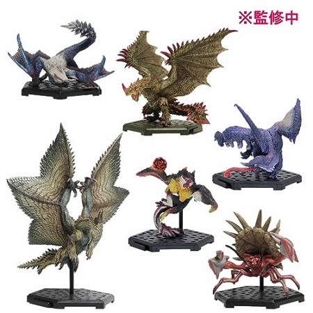 Capcom Lot de 6 Figurines 10-15 cm Monster Hunter Figure Builder STD Model Plus Vol. 24