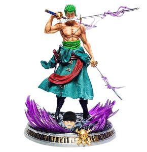 Rorronoa Zorro Cartoon Figurine, Onepieece Anime Figure Modèle PVC Action Statue Décoration de Collection D'anime Jouets pour Enfants Thème Anim...