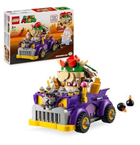 Lego Super Mario Ensemble d'Extension Bolide de Bowser, Jouet de Kart à Collectionner pour Garçons, Filles et Enfants Dès 8 Ans avec Figurine Bo...