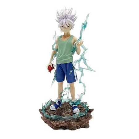 EyLuL 22cm - Hunter x Hunter Killua zoldyck Figurine d'action - Figma PVC modèles à Collectionner Cadeaux