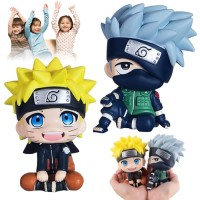 YISKY Naruto Figure Jouets, 2 Pièces Figurine Pop Naruto, Figurine Naruto Décorations, Naruto Mini Figurine, décoration gâteau Naruto, Jouets A...