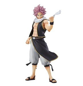 Qusunx Fairy Tail Natsu Dragneel Figurine Anime Standing Statue Clench Fist Version Collectable PVC Action Figure Figurine d'action en PVC Cadeau d...