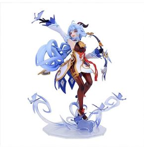 REOZIGN Genshin Impact Figures, Yae Miko, Ganyu, Kamisato Ayaka PVC Anime Dessin Animé Jeu Personnage Modèle Statue À Collectionner Bureau Ornem...