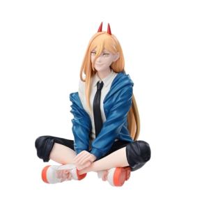 Zhongkaihua Chainsaw Man Power Figurine de manga Collection Modèle Statue de bureau Chainsaw Man Cadeau pour les fans Taille 15 cm