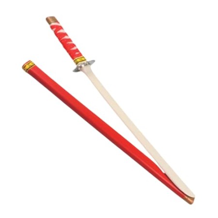 PARENCE- Épée Ninja et Samouraï en Plastique, Déguisement-1 pièce Couleur, aléatoire