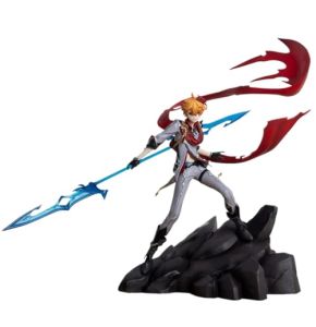 RZAHUAHU Genshin Impact Childe Tartaglia 1/7 Figurine PVC 35 cm Anime Jeu Snezhnaya Personnage Ornements de Bureau Cadeau