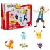 Bandai - Pokémon - Pack de 6 Figurines - Sacha, Pikachu, Salamèche, Tiplouf, Brindibou, Zorua - JW3781