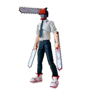 Jilijia Chainsaw Man Denji Figurine articulée Anime Action Figurine Personnage Modèle PVC Cartoon Figurine de collection Cadeau Décoration de bu...