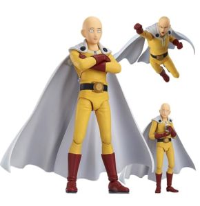 Figurine One Punch Man en PVC - 15 cm - Changement de visage - Collection de modèles - Décoration de bureau