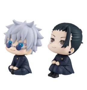 Tongyundacheng Lot de 2 figurines Anime Gojo Satoru Geto Suguru Look Up - Modèle 10 cm - Mignon - Objets de collection - Figurine d'action - Statu...