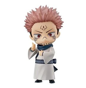 JJK Ryomen Sukuna Figurine Anime Action Figurine, 3,93 pouces (10 cm) Figurine en PVC Décoration de Noël Cadeau d'anniversaire pour les fans