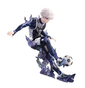 Seishiro Nagi - Figurine Anime Blue Lock - Figurine d'action - Modèle 18 cm - En PVC - Objet de collection - Décoration de bureau - Cadeau pour l...