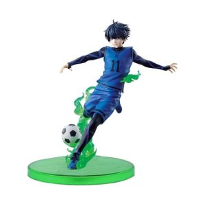 Xinnice Figurine Anime Blue Lock - Statue - 14 cm - Isagi Yoichi - Figurine d'action - Modèle PVC - Sculpture de bureau - Décoration de bureau - ...