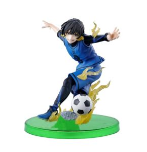Zhongkaihua Blue Lock Figurine Bachira Meguru 12 cm Anime Action Figurine PVC Modèle Statue Décoration Maison Collection Souvenir Cadeau pour les...