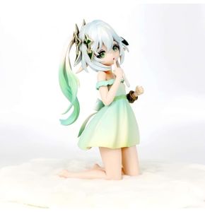 Jeux Pop :Genshin Impact Figurine,Nahida Figurine Anime 18CM Genshin Impact Figurine Manga,Nahida Figurine d’Action - Cadeaux pour Les Adultes et...