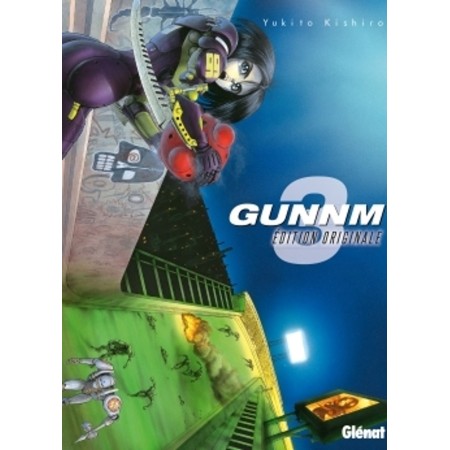 Gunnm Tome 3: Quête d'Identité de Gally entre Zalem et Motorball