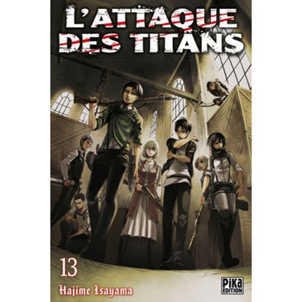 L'Attaque des Titans tome 13 : Sauvetage et Trahison