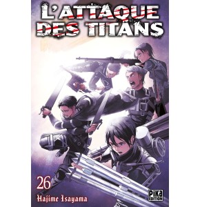 L'Attaque des Titans tome 26 : Eren contre le Titan marteau d'armes