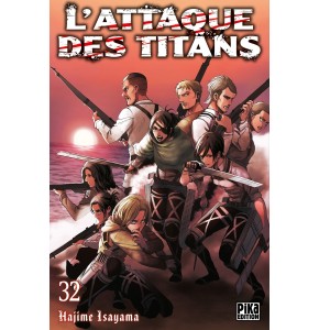 L'Attaque des Titans tome 32 : Les Dilemmes d'Eren sur l'Île du Paradis