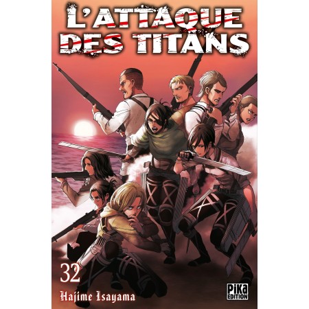 L'Attaque des Titans tome 32 : Les Dilemmes d'Eren sur l'Île du Paradis