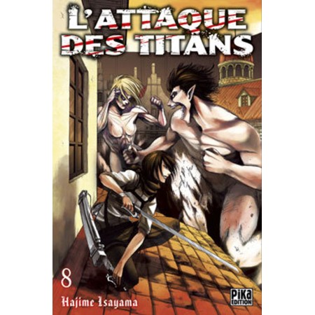 L'Attaque des Titans tome 8 : Lourdes Conséquences de l'Opération