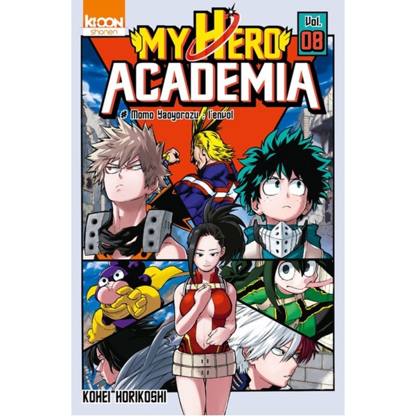 My Hero Academia Tome 8 Collector - Momo Yaoyorozu: L'Envol par Kōhei Horikoshi